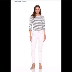 Nwt Old Navy White rockstar super skinny